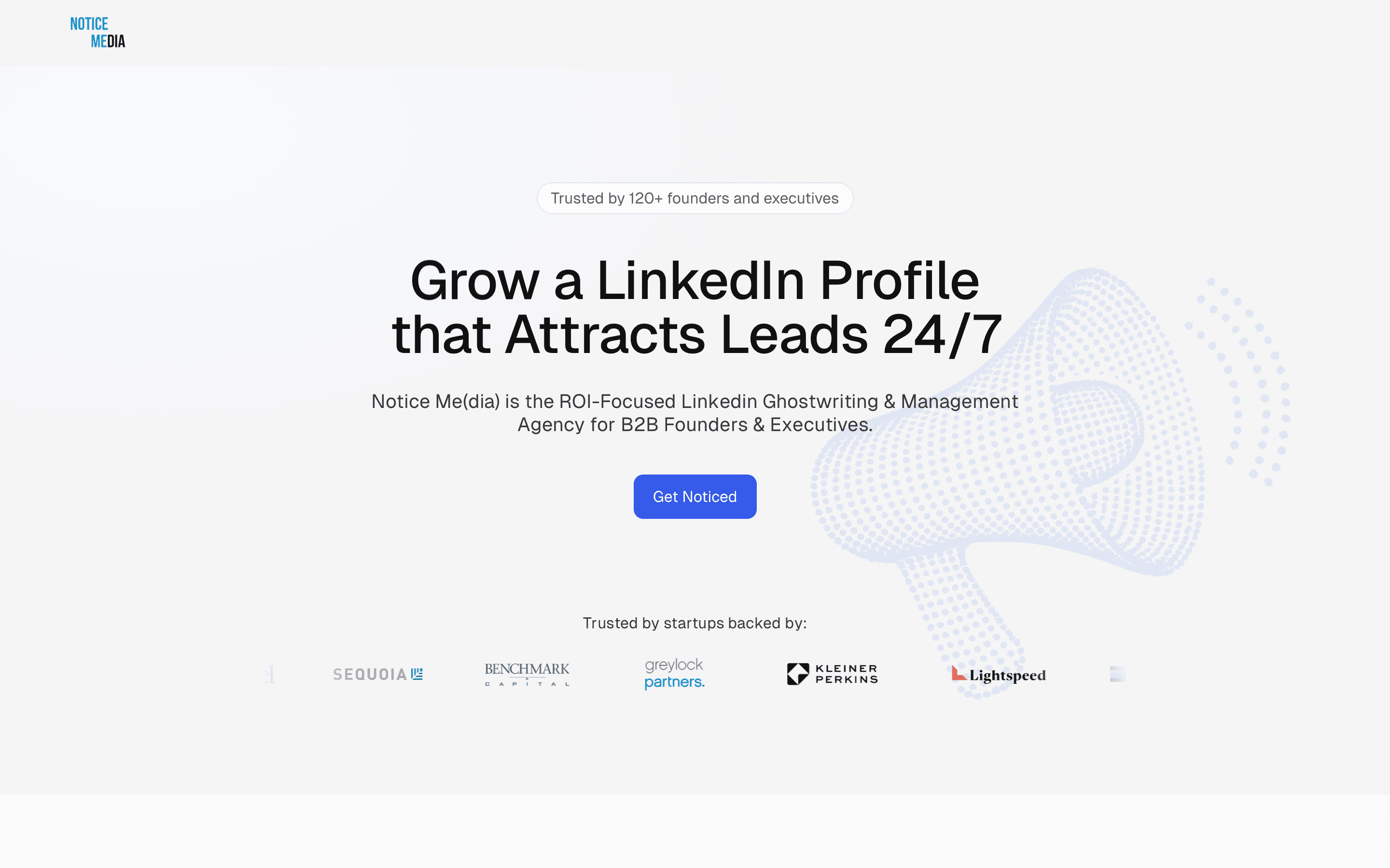 Notice Media — live product