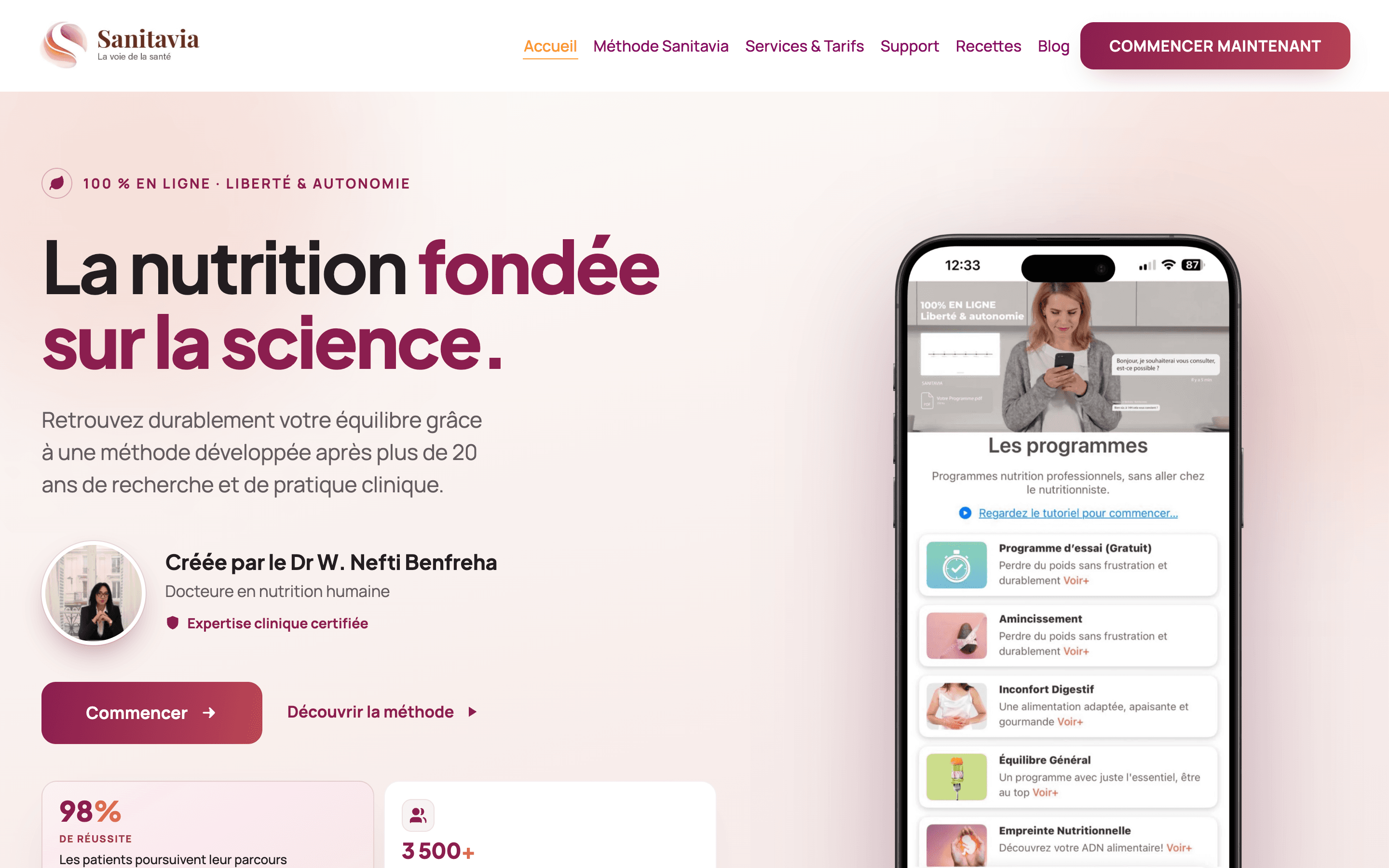 Sanitavia — live product